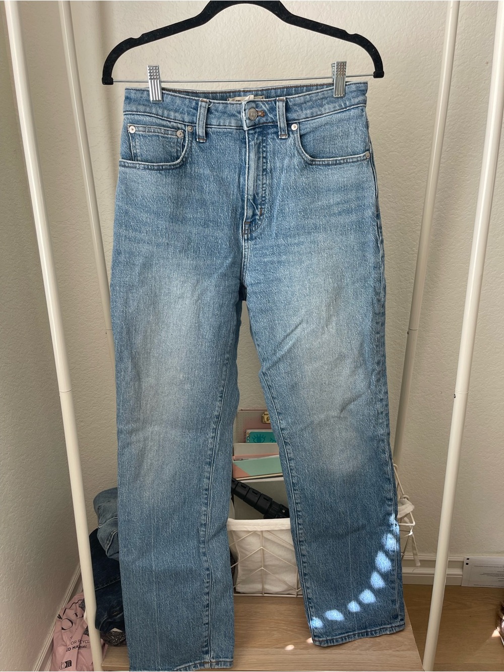 Madewell Curvy 90s Straight Blue Jeans Size 28